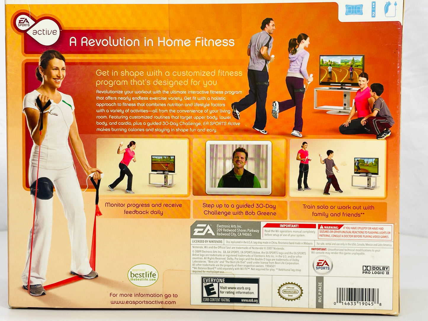 NEW! Nintendo Wii Game: EA Sports ACTIVE Personal Trainer KIT