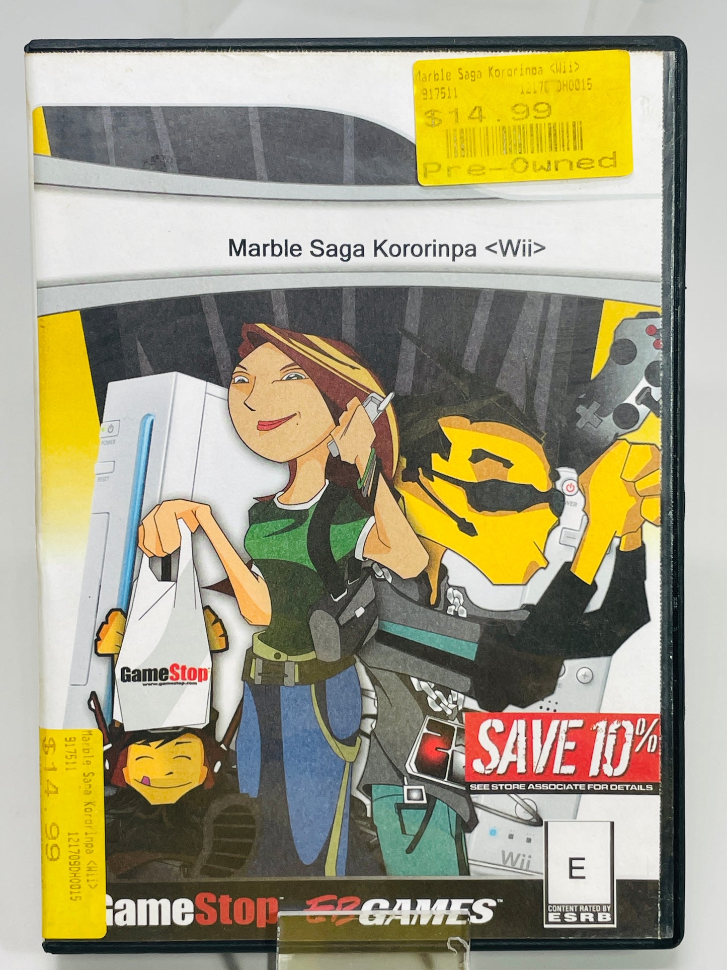 Nintendo Wii Game: Marble Saga Kororinpa NOT IN ORIGINAL CASE