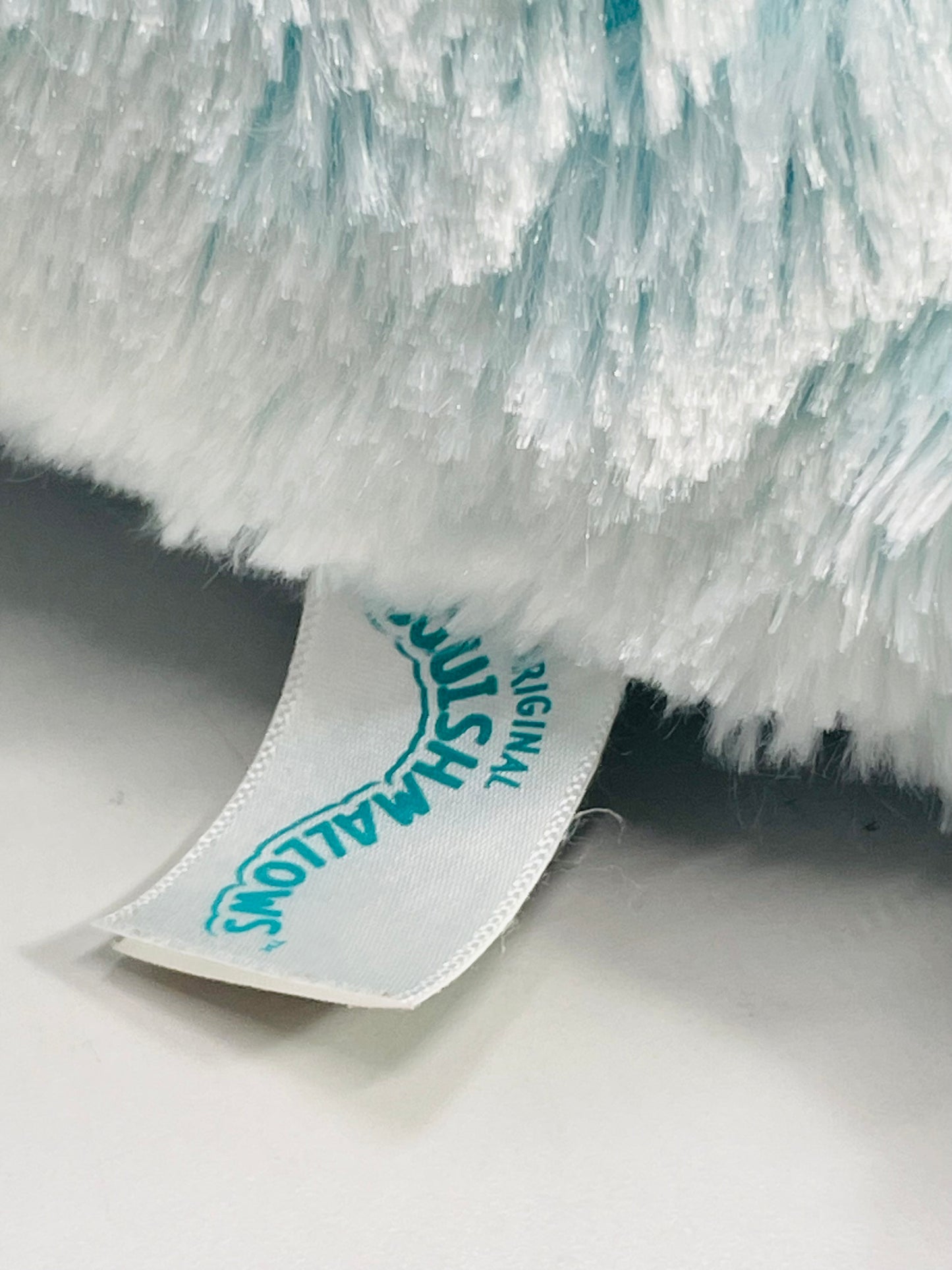 Squishmallows 2022 12" Lorelai Blue Fuzzy Dragon LT WEAR Freshly Laundered