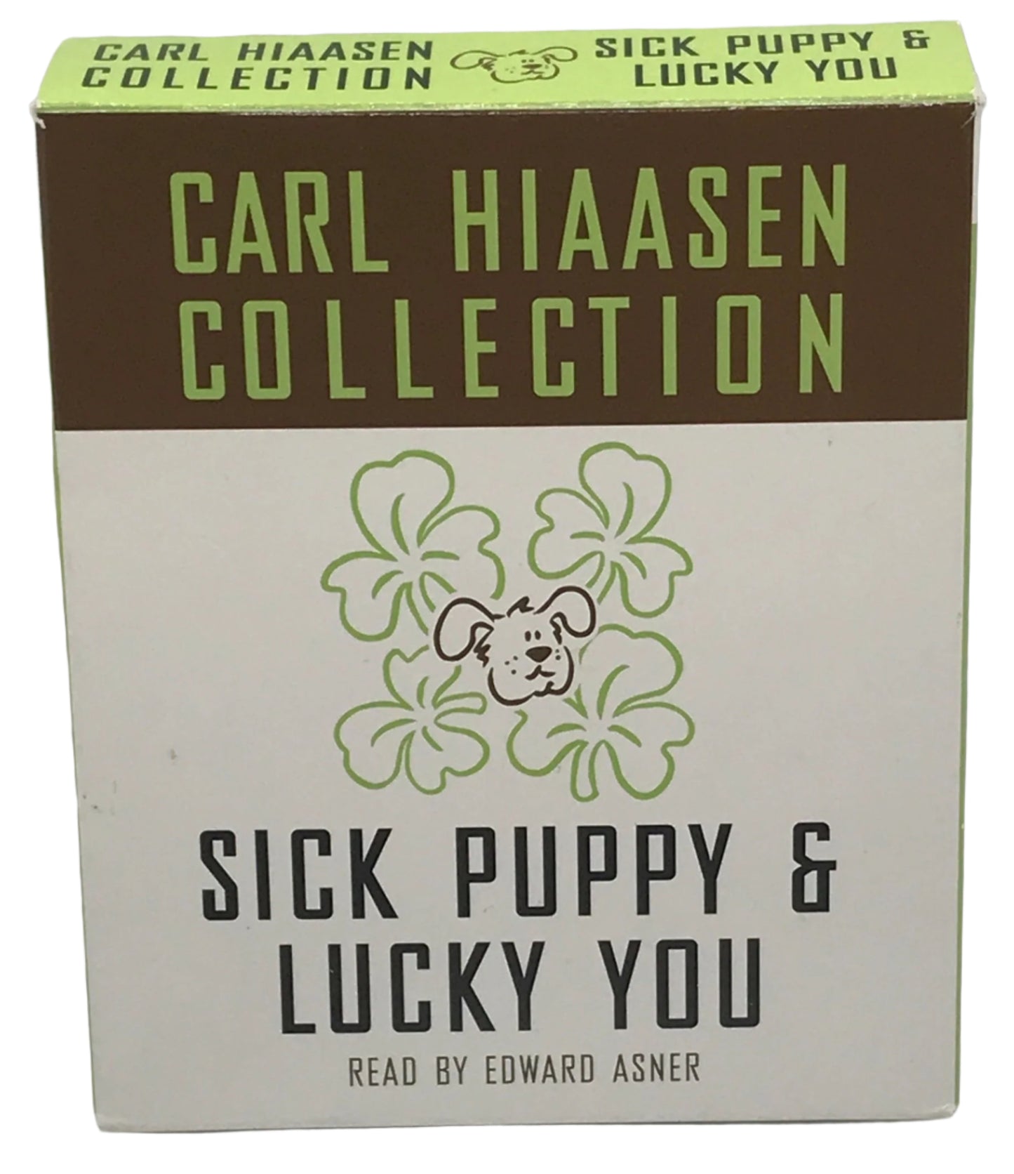 AUDIO BOOK ON CD - CARL HIAASEN COLLECTION - Sick Puppy & Lucky You