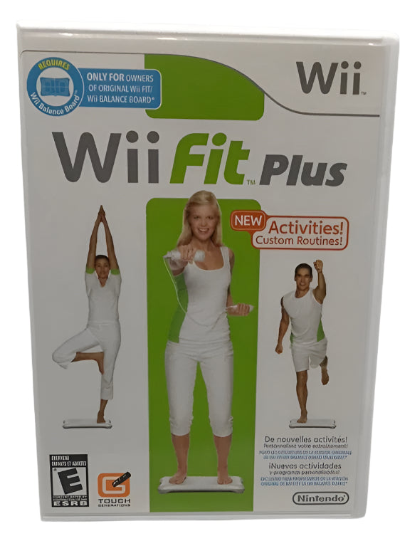 Wii Game fit plus LT SCRATCHING
