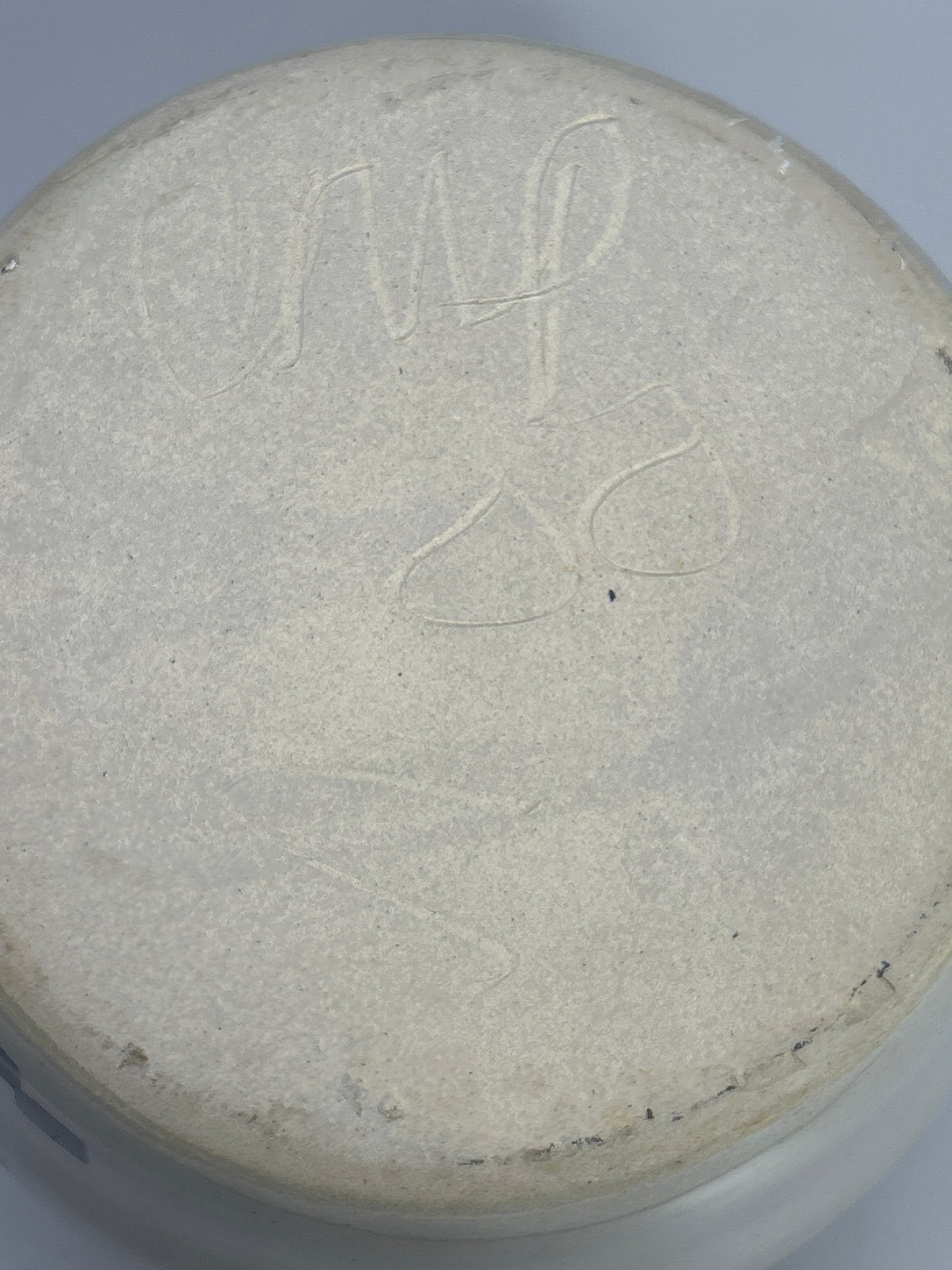 Vintage Large Cookie Pottery Jar with Lid Features 5 Cats 10"