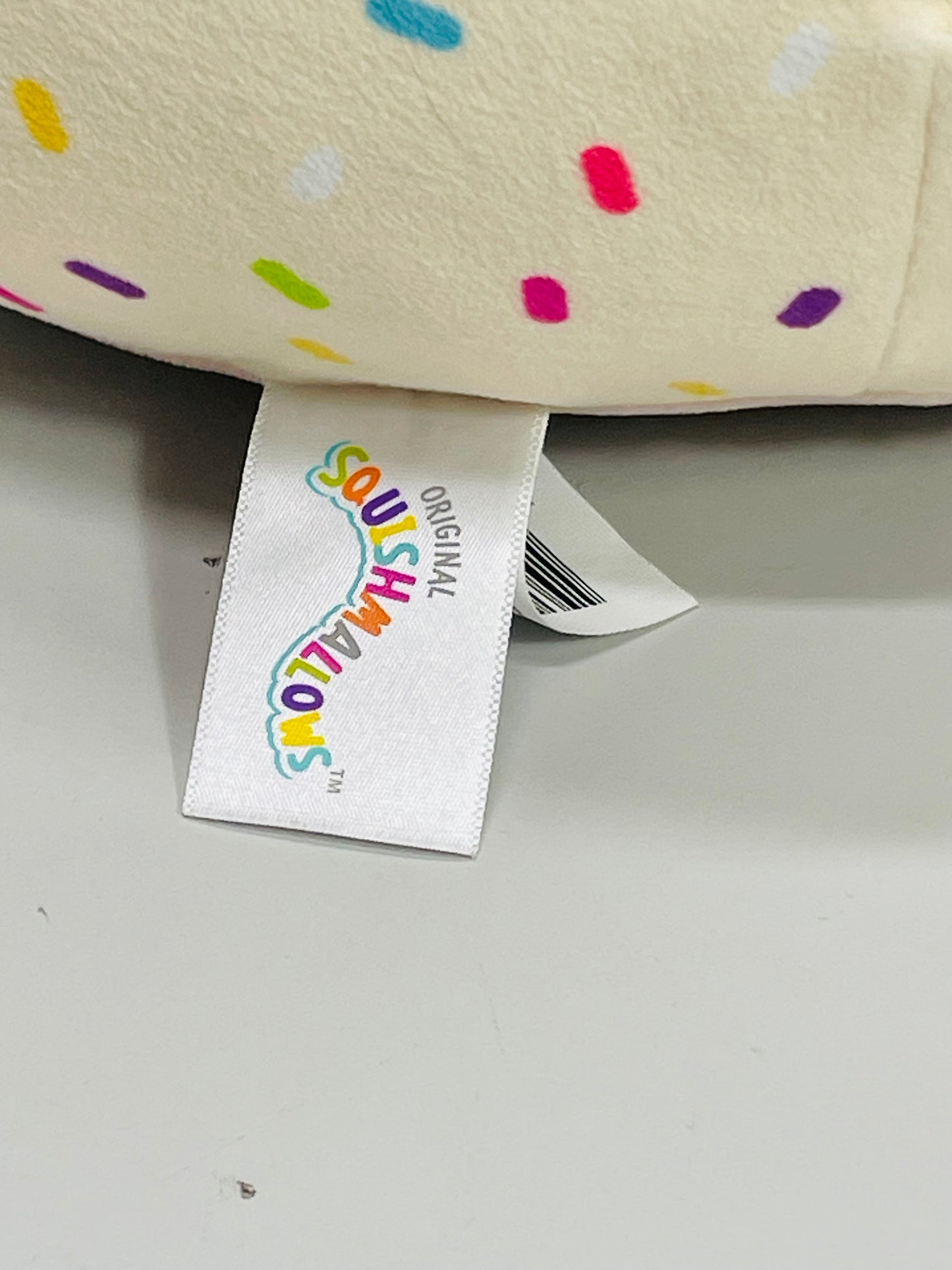 Squishmallows 14" Happy Birthday Cupcake LT WEAR/Stain Freshly Laundered