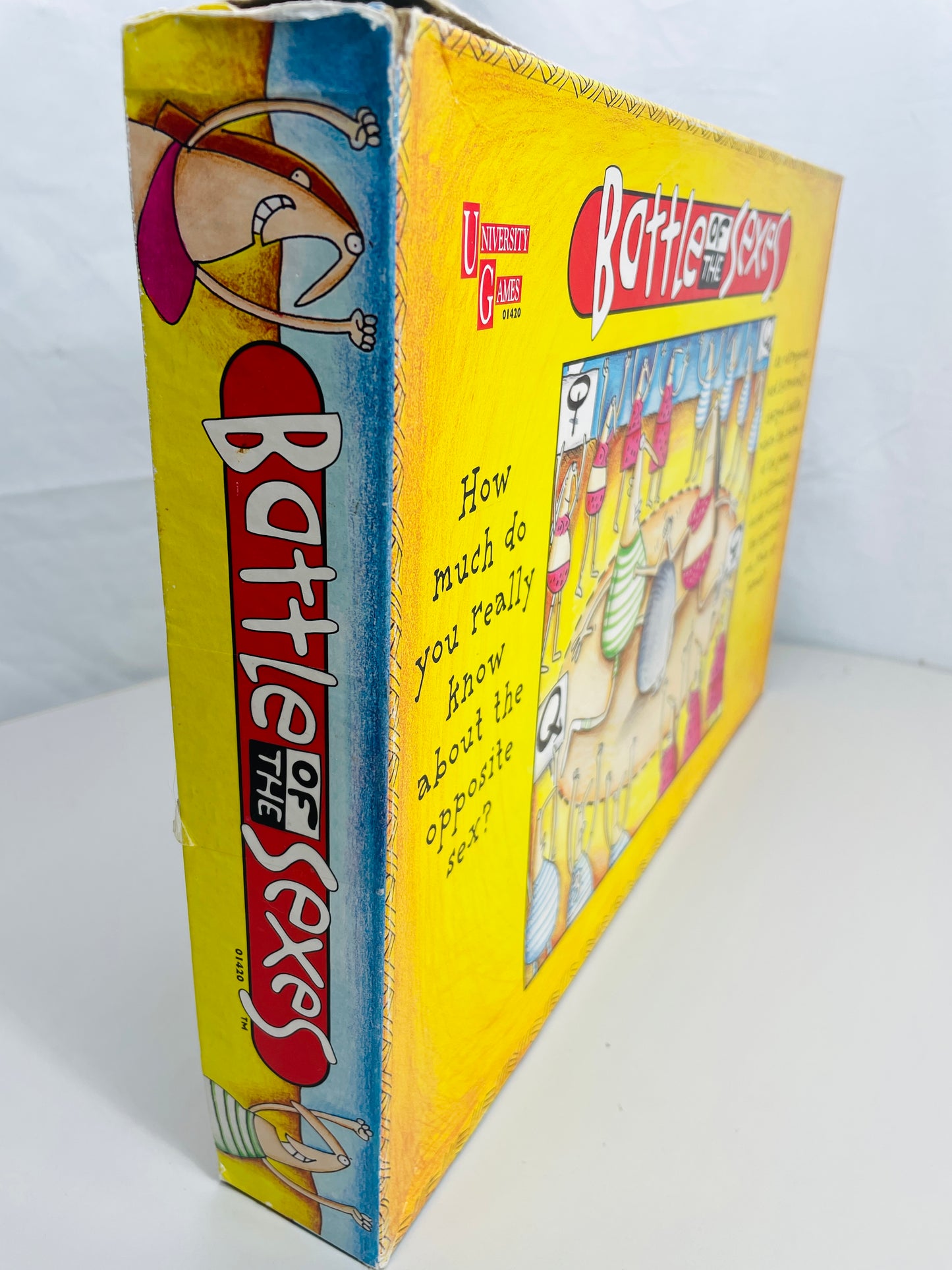 University Games Battle of the Sexes Board Game