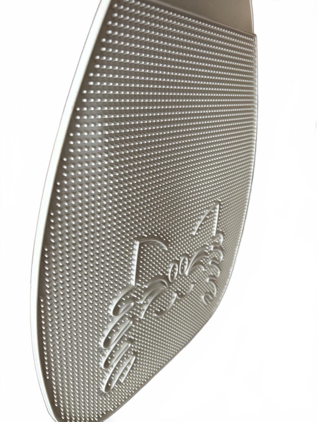 Rubber Kitty Litter Step Mat white