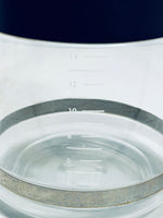 Glass Coffee Replacement Pot 14 cup Black Handle 8" up to top ball