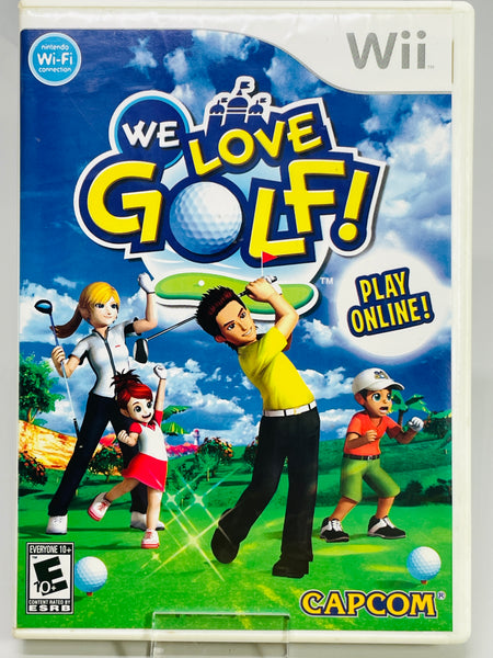 Nintendo Wii Game: We Love Golf Play Online!