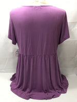 Bearsland Purple Maternity Shirt Ladies XL
