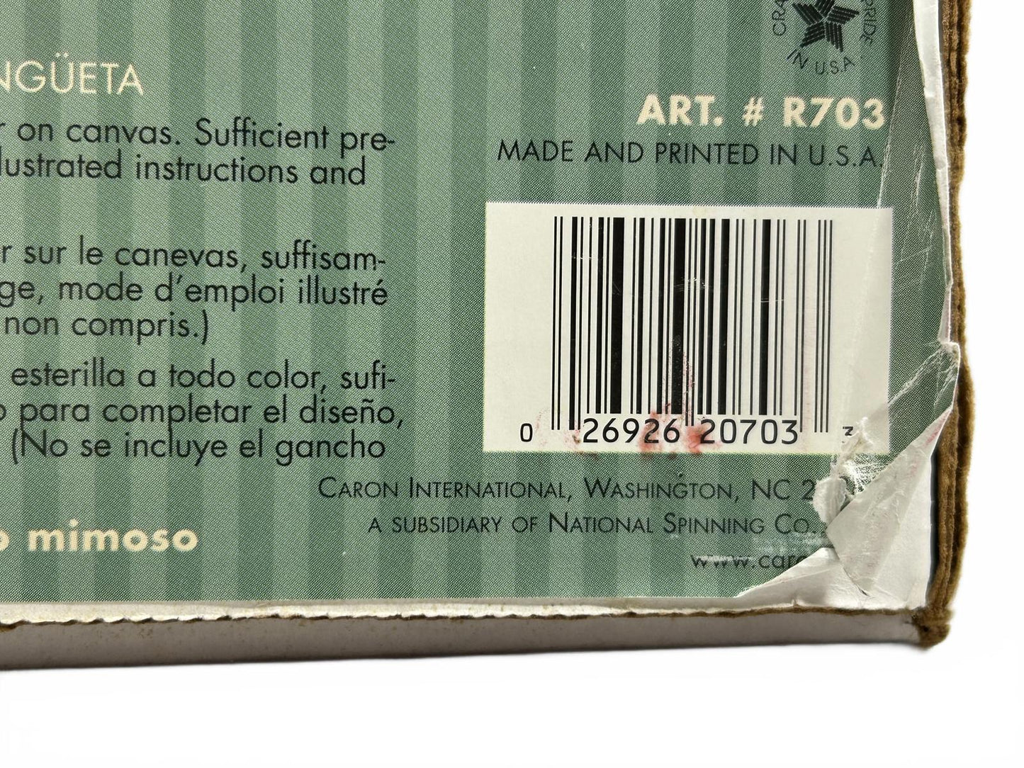 2009 Caron R703 Latch Hook Kit Cuddly Kitties Small Rug PARTIALLY STARTED 20x27