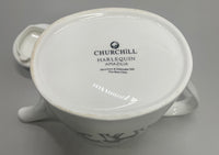 Churchill Harlequin Amazilia Elephant Bone China Teapot 7" x 9"