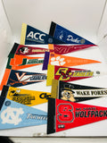 LT WEAR Atlantic Coast Conference (ACC) 9" x 4" Mini College Pennants 12 pcs