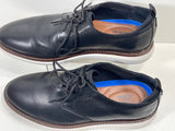 Clarks Hybrid Black Leather Dress Shoes Mens 8.5 SHOWS WEAR