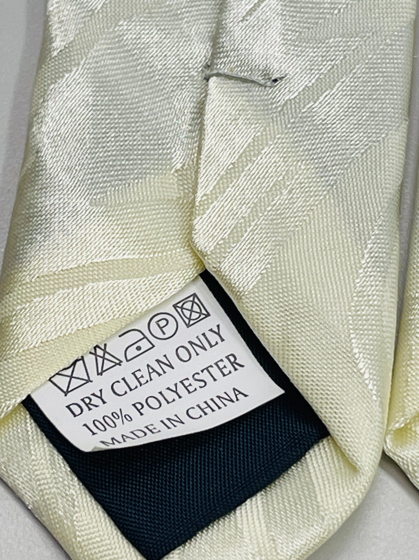 VINTAGE Gospitality Christian Neckwear Necktie White with Sketch Image of Jesus