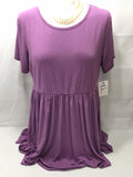 Bearsland Purple Maternity Shirt Ladies XL