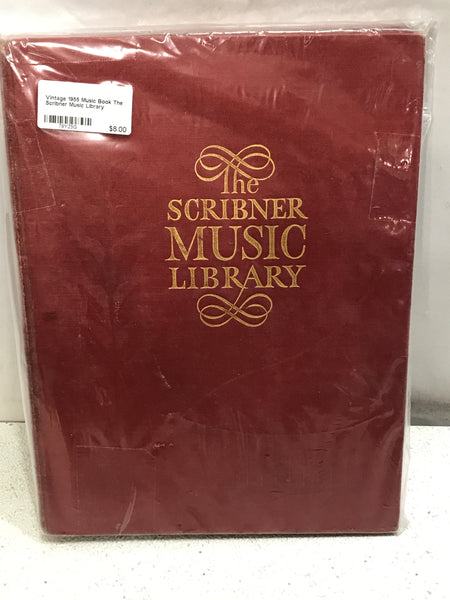 Vintage 1955 Music Book The Scribner Music Library