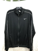 Nike Dri-Fit Black Zip Jacket Mens M