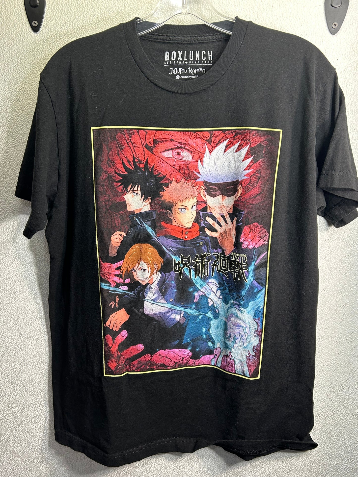 Box Lunch Jujutsu Kaisen Black Graphic Tee Adult L