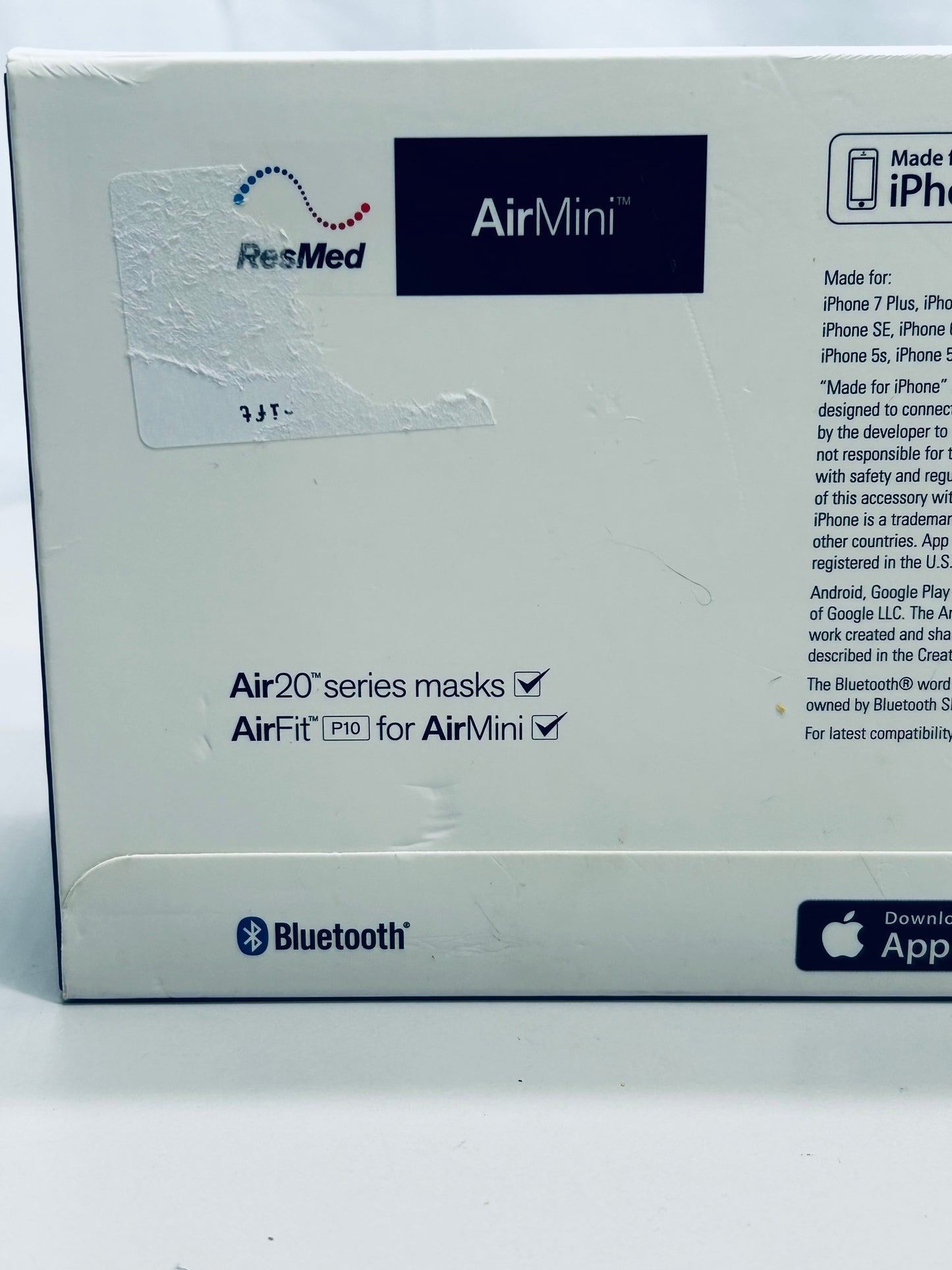 EUC ResMed AirMini Travel CPAP Machine (TESTED FOR POWER) NO TUBES/NO MASK