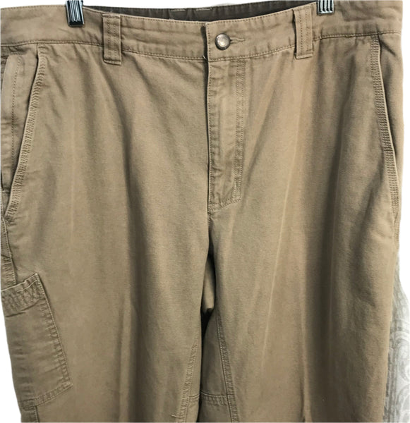 Columbia Khaki Pants Tan Cargo Pocket Mens 34x30