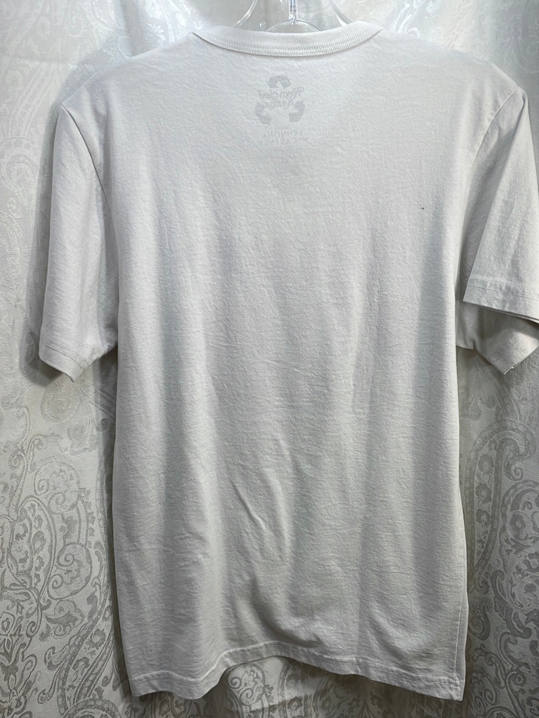 Can't Buy Me Love Graphic Tee White LT STAINING Mens XS