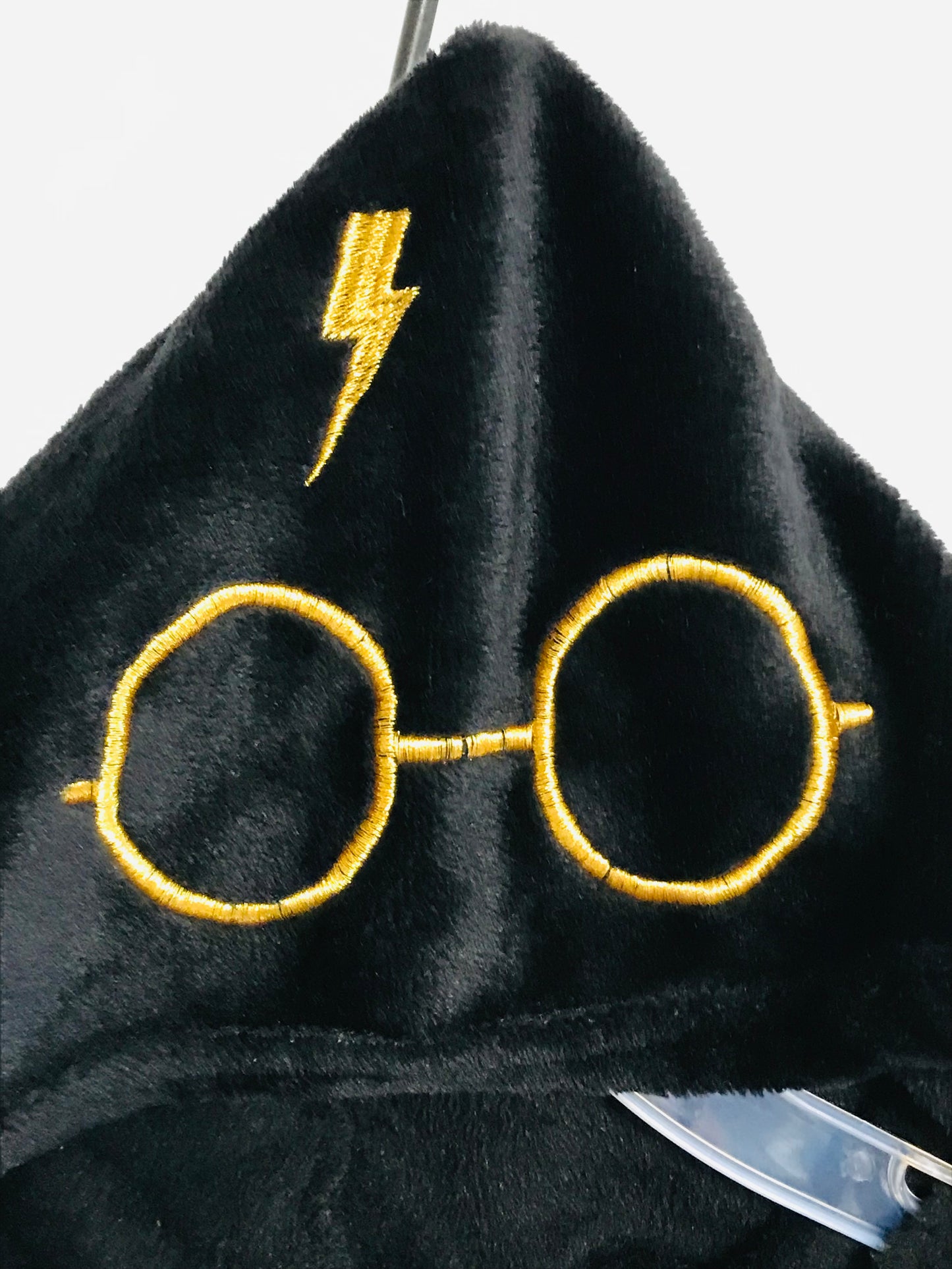 COSTUME Harry Potter Hogwarts Cozy Fuzzy Hooded One Piece Sleeper Pajamas or Costume! Adult XL FRESHLY LAUNDERED TOO!
