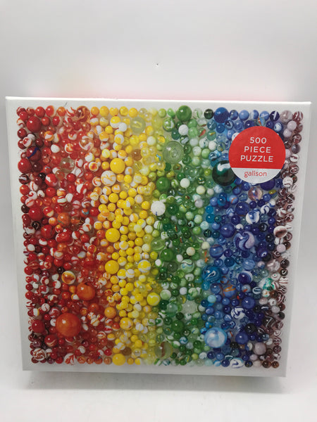 Galison UNCOUNTED Marbles Puzzle 500 pcs