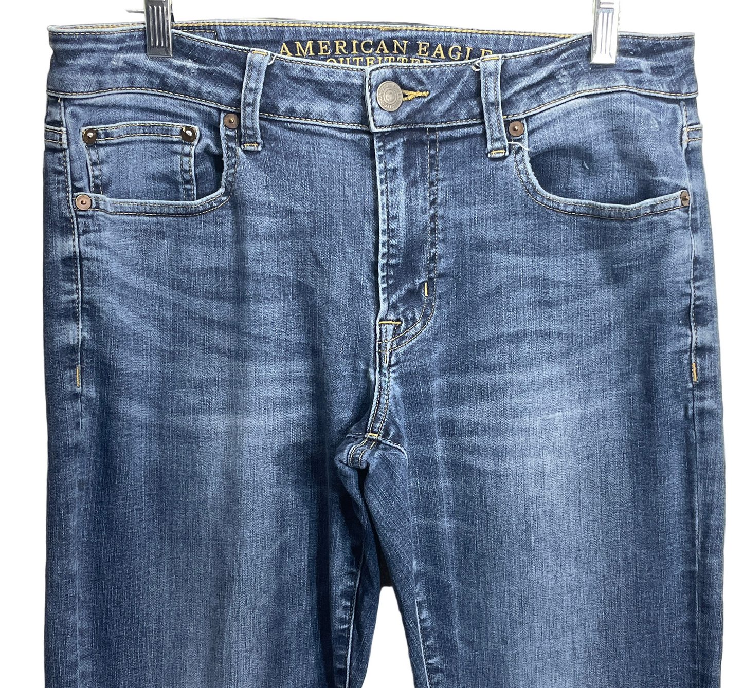 American Eagle Outfitters Blue Jeans Denim Extreme Flex Straight Leg Mens US 30 x 32