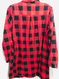 Wondershop Red Black Plaid Sleepware Ladies S