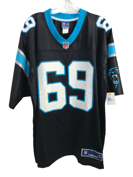 NFL Proline Carolina Panthers Jarred Allen #69 Black Jersey Adult XL