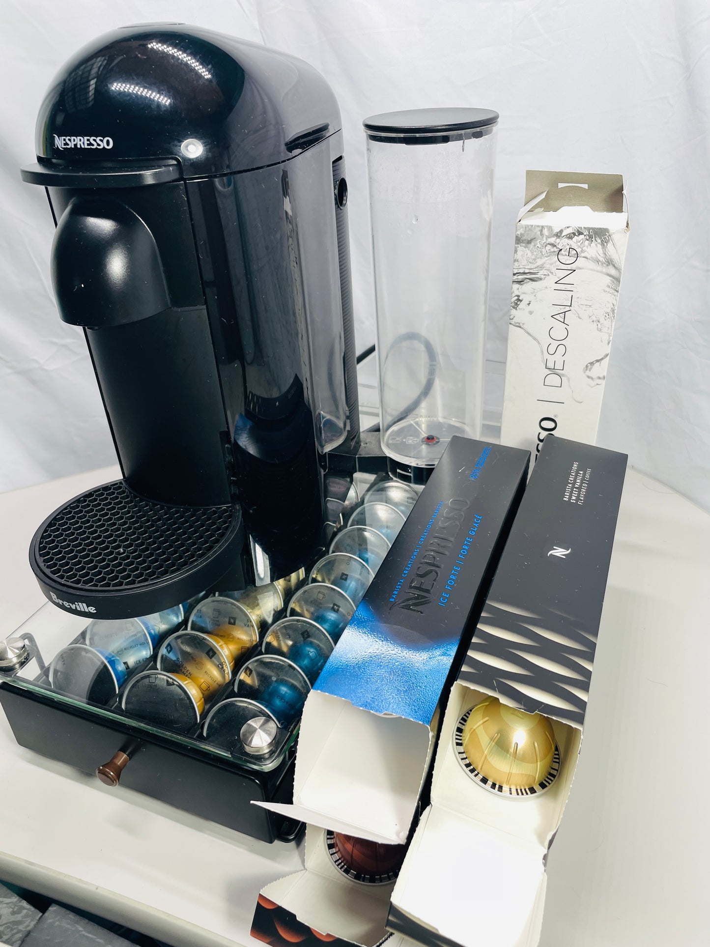TESTED Nespresso VertuoPlus + accessories and lots of Capsules Pods