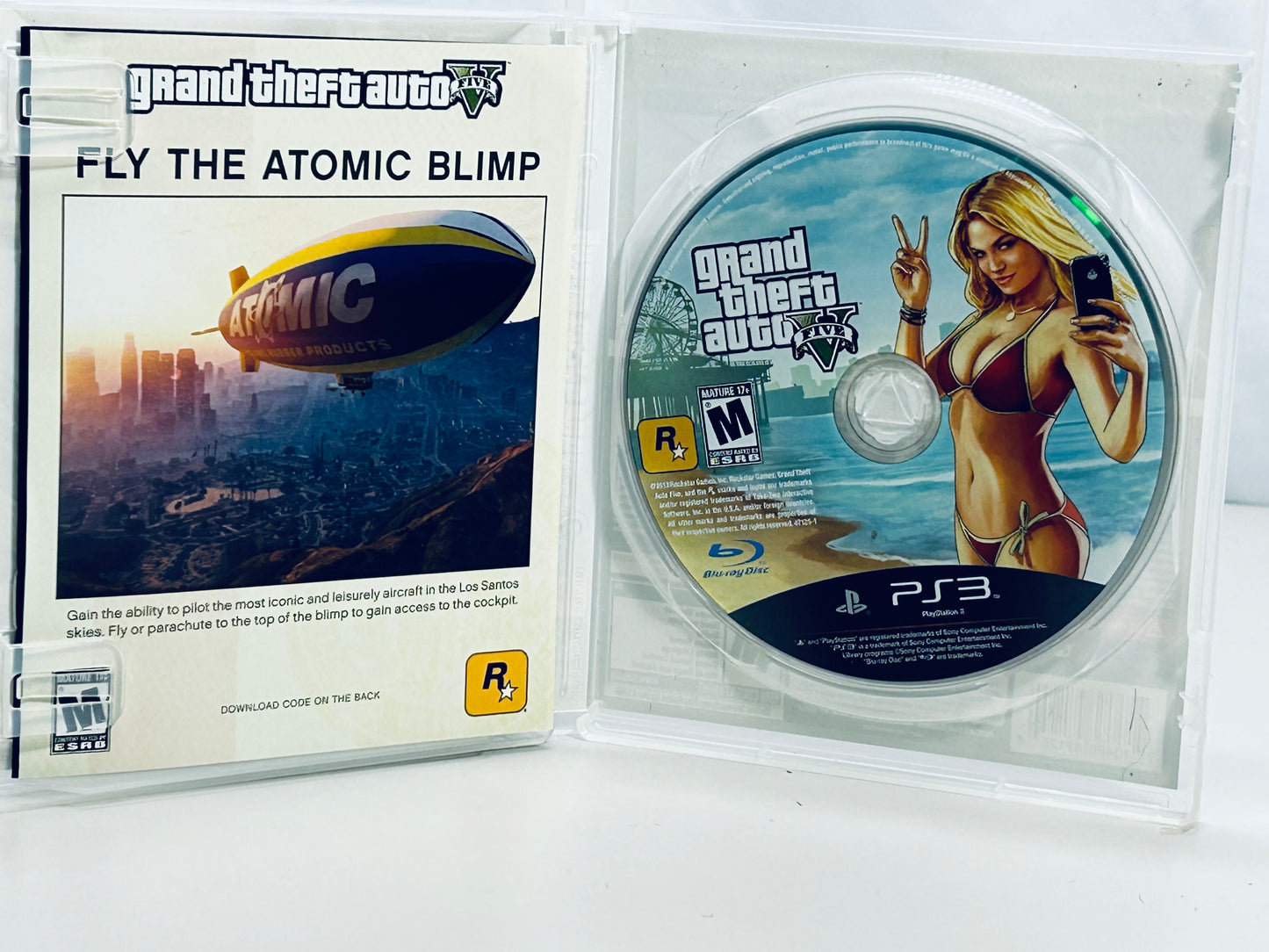 PS3 Game Grand Theft Auto V Five