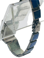 Sterling Silver 950 VINTAGE Watch Band with Lapis Lazuli