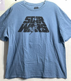 Star Wars Episode IV A New Hope Graphic Tee Shirt Blue/Gray Unisex 2X