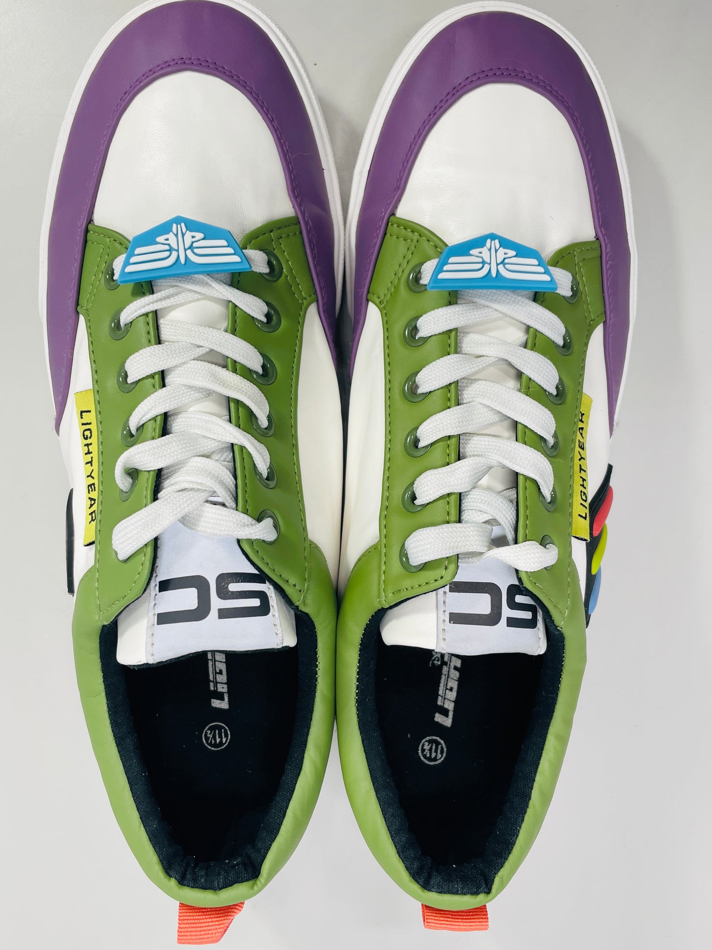 Disney Pixar Buzz Lightyear Toy Story Sneaker Lace Up Shoe Mens 11.5