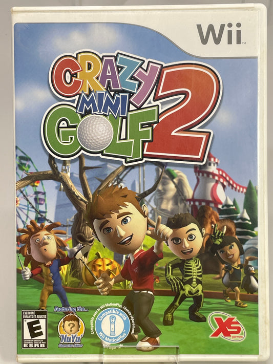 Nintendo Wii Game: Crazy Mini Golf 2