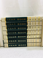 The World Book YEAR BOOK 22 Book Set 1978-2009 *missing a few years* + TOTE