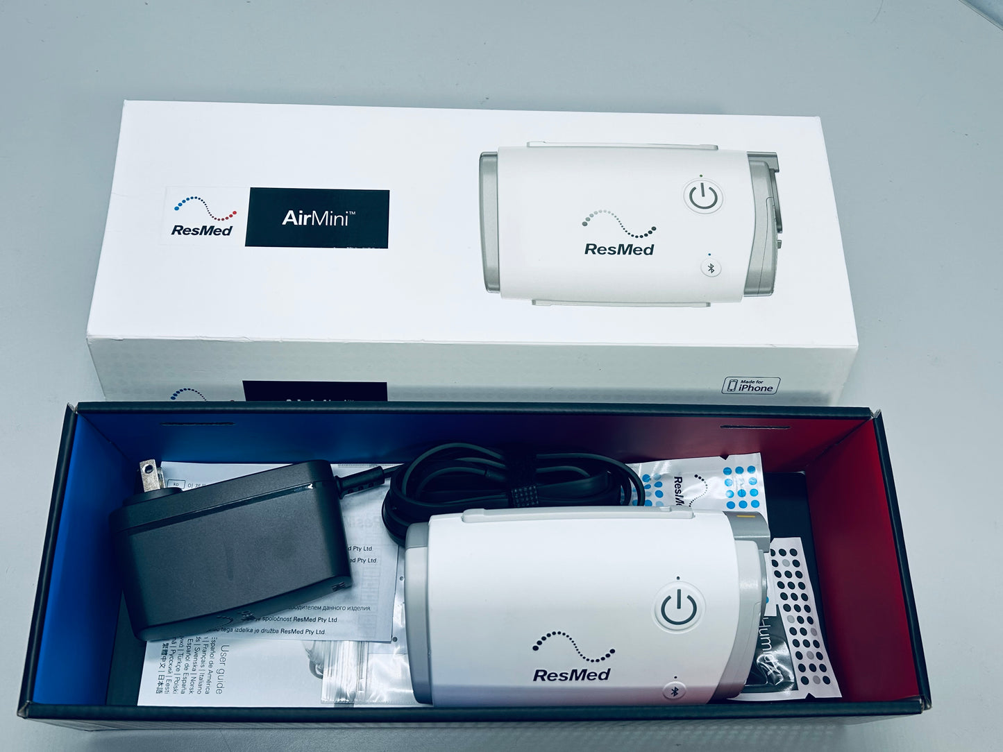 EUC ResMed AirMini Travel CPAP Machine (TESTED FOR POWER) NO TUBES/NO MASK