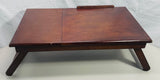 Wooden Lap/Table Top Desk with Adjustable Surface & Side Drawer SHOWS WEAR