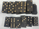 Vintage 54 Blocks Wooden Dominoes