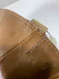 Marc Fisher Ankle Boot Tan Suede Ladies 8 LT WEAR LINING IS CRACKING