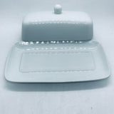 Better Homes & Gardens White Porcelain Covered Butter Dish