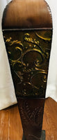 Metal 38" Vase w/ Artificial Flowers 52" Overall Ht