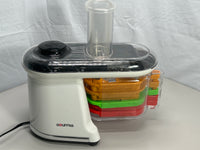 TESTED Gourmia GMS100 Power Dicer Plus Multi-purpose 5 in 1 Electric Mandolin *LOCAL PICK UP*