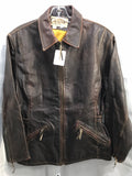 Colebrook & Co. Brown Leather Jacket Ladies M