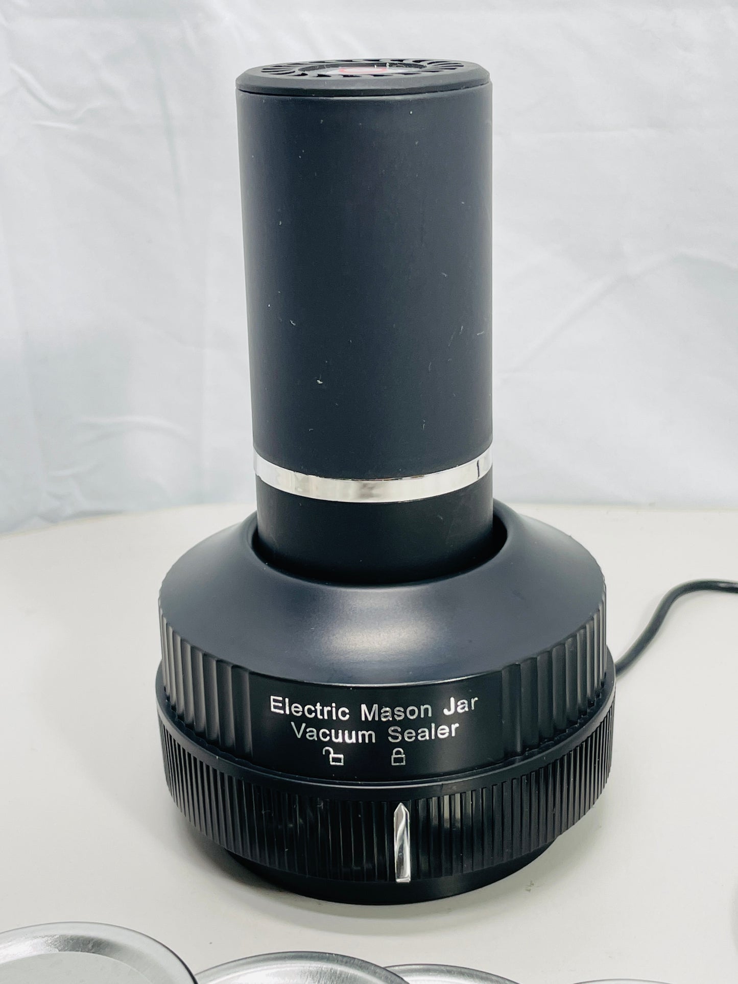 TESTED Ball Jar Vacuum Seal Kit Large and Regular Missing Instructions with Storage Container