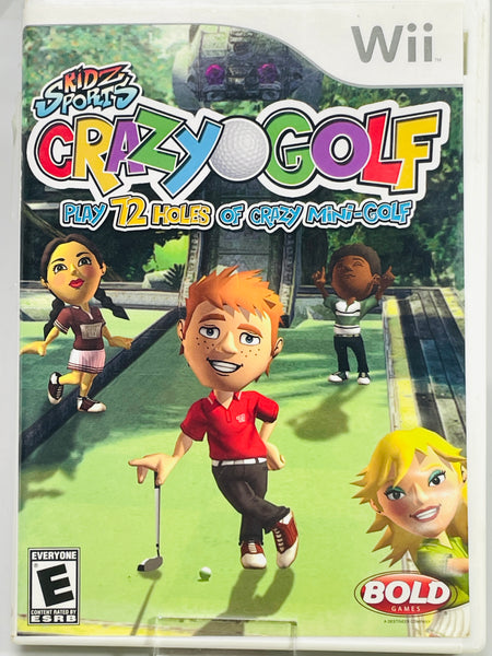Nintendo Wii Game: Crazy Golf Kidz Sports