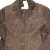 Wilsons Leather Brown Jacket Ladies M
