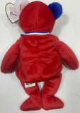 2002 TY Beanie Baby American Red Cross AMERICA Red Bear