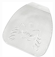 Rubber Kitty Litter Step Mat white