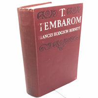 ANTIQUE Book (FIRST EDITION) 1913 T. Tembarom Frances Hodgson Burnett Burgundy Hardcover